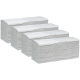 Prosoape de hartie pliate tip V-Fold, Sovio, 2 straturi, albe, 25X21 CM